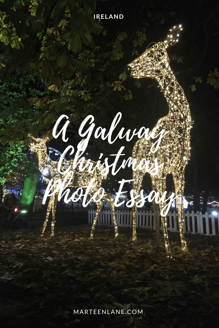 Experience the lights and festive atmosphere of Galway City with 'A Galway City Photo Essay'